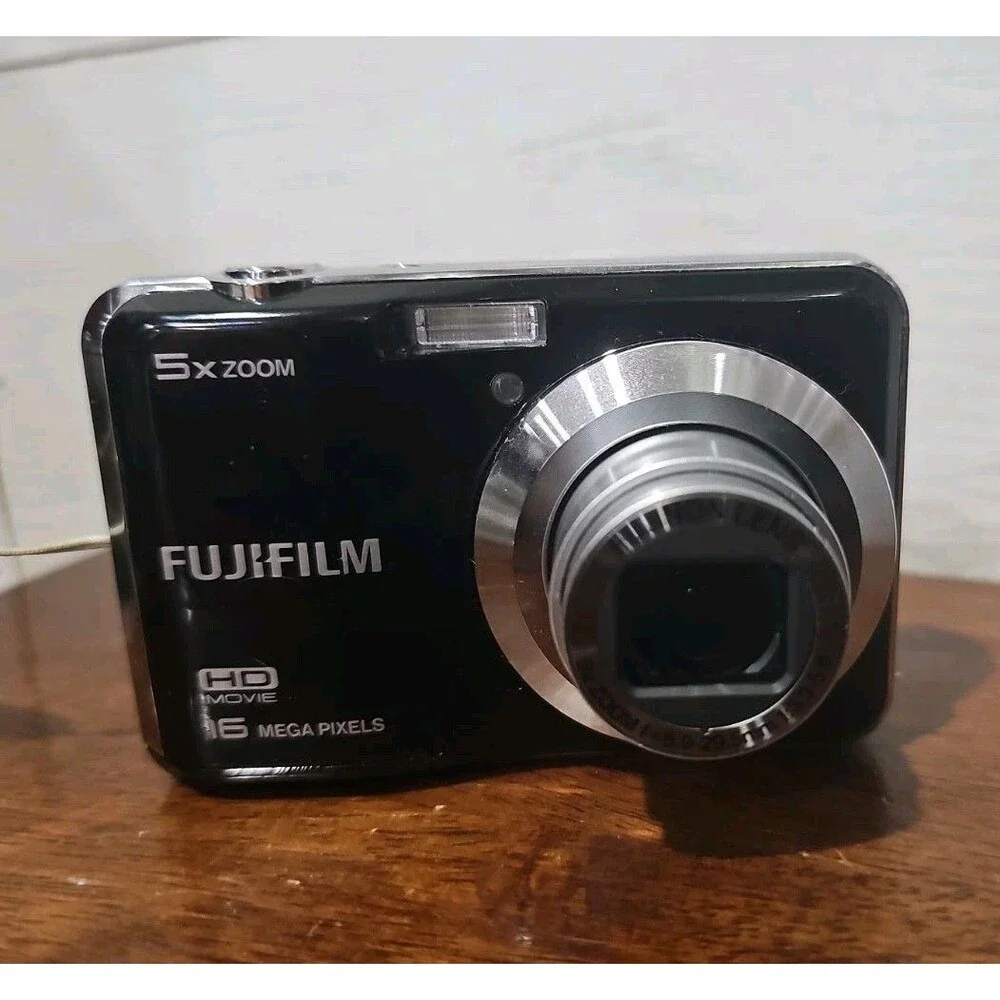 EXC+ FUJIFILM FinePix AX560 Digital Camera 16MP 5x Optical Zoom HD Video WORKS!